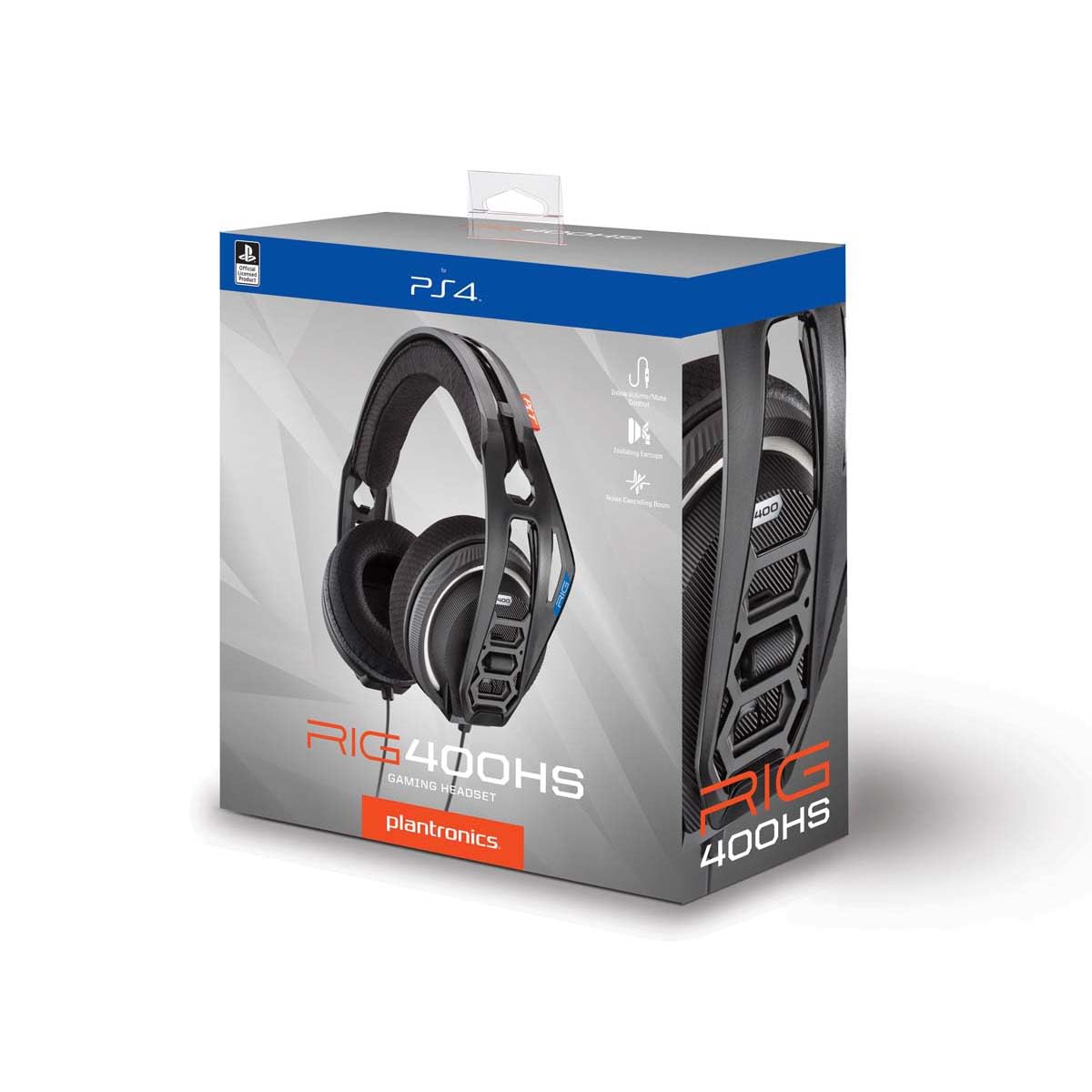Plantronics 941609 - Auricular EstéReo Biaural Para PS4 - 400HS, Color Negro - Compatible con PS5 Plantronics 941609 - Auricular EstéReo Biaural Para PS4 - 400HS, Color Negro - Compatible con PS5